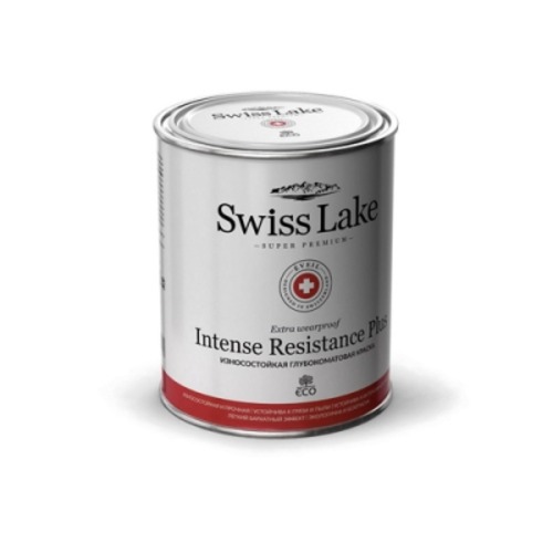 Краска интер. стойкая Swiss Lake Intense Resistance Plus база A гл/мат 2.7л,