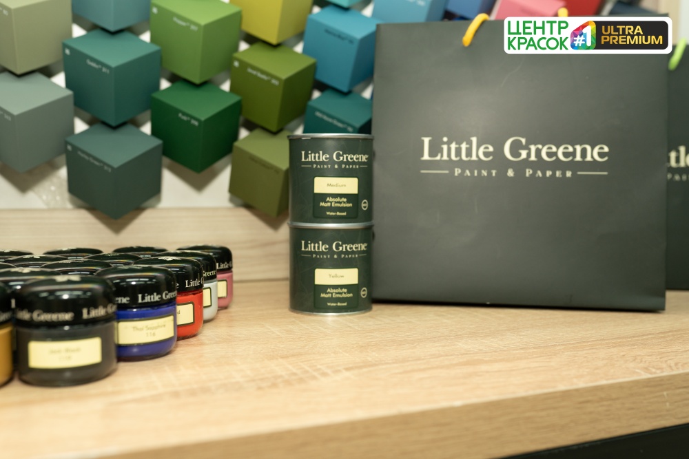 В Центр Красок#1 Ultra Premium состоялся визит представителей бренда Little Greene