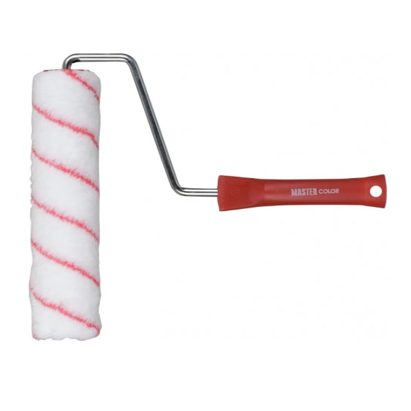 Ролик, 18 см, ядро 48, полиакрил, ворс 18 мм, 8 мм ручка.