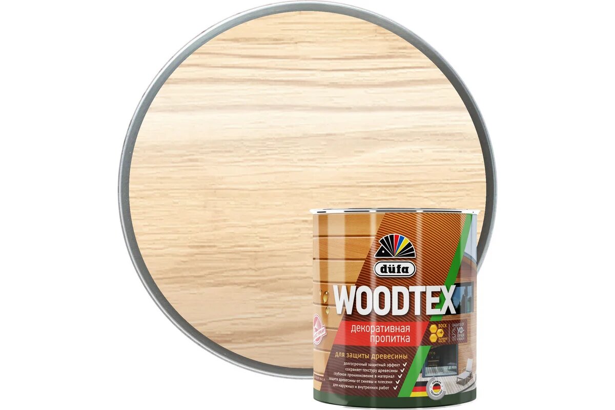 Dufa Пропитка WOOD TEX бесцветная  3л