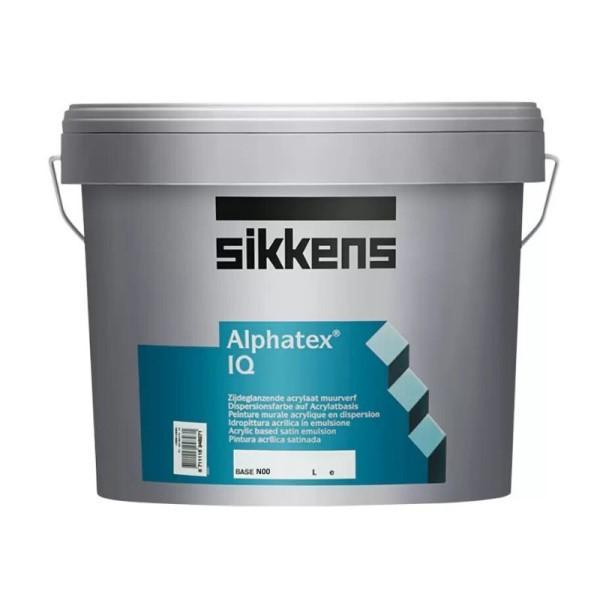 Краска Sikkens Alphatex IQ п/мат N00 4,65л