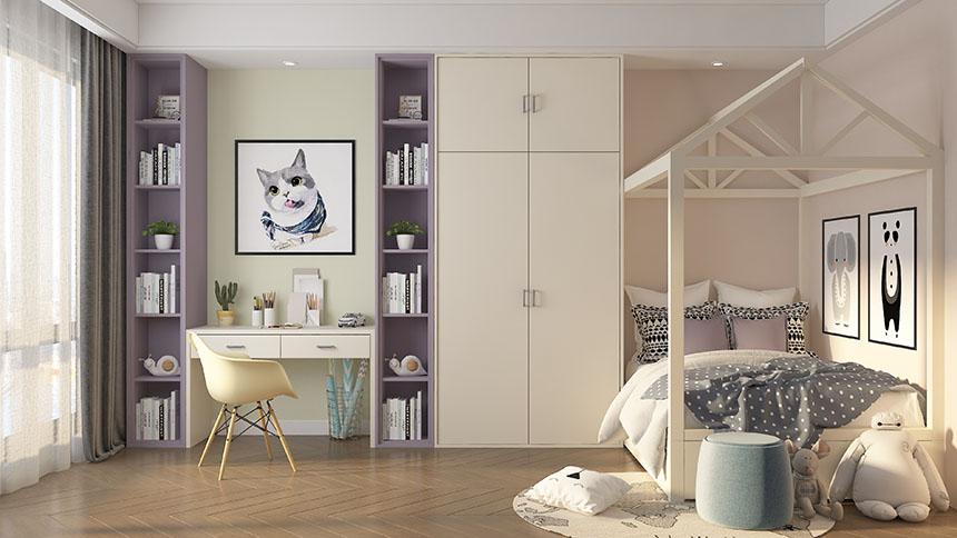 Цвет в детской комнате: какие оттенки влияют на настроение и развитие ребёнка