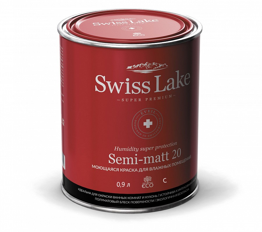 Swiss Lake Semi-matt 20 база C 0,9 л