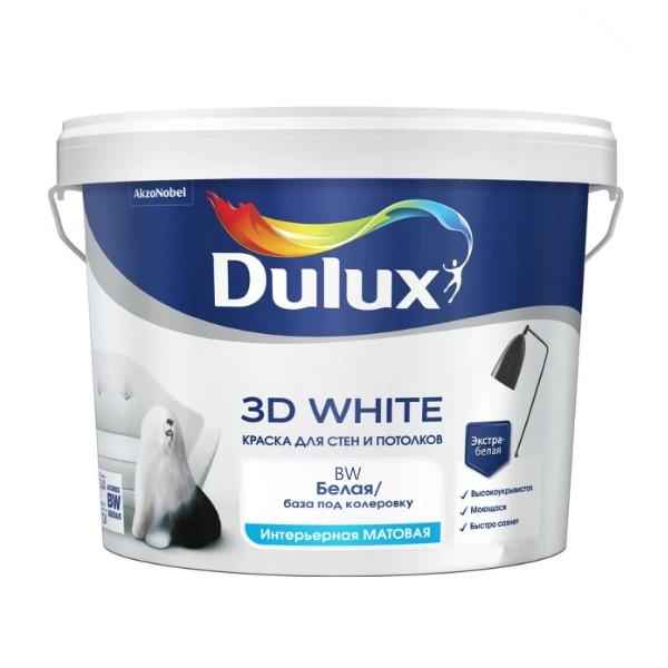 Краска Dulux 3D White матовая BW 2,5л