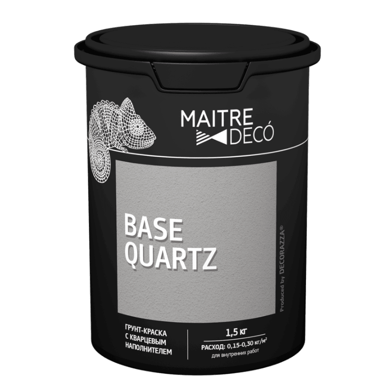 Кварцевая грунт-краска BASE QUARTZ, 1 л