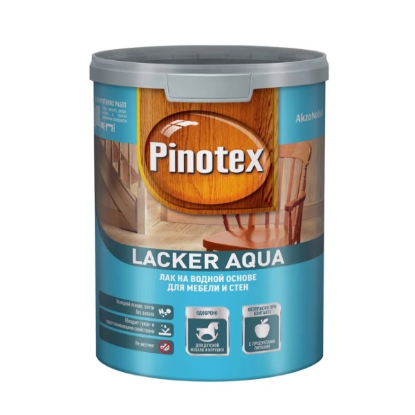 Pinotex Lacker Aqua 10 (матовый) 1 л