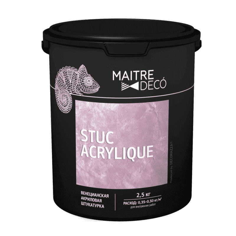 Штукатурка STUC ACRYLIQUE, 3 л