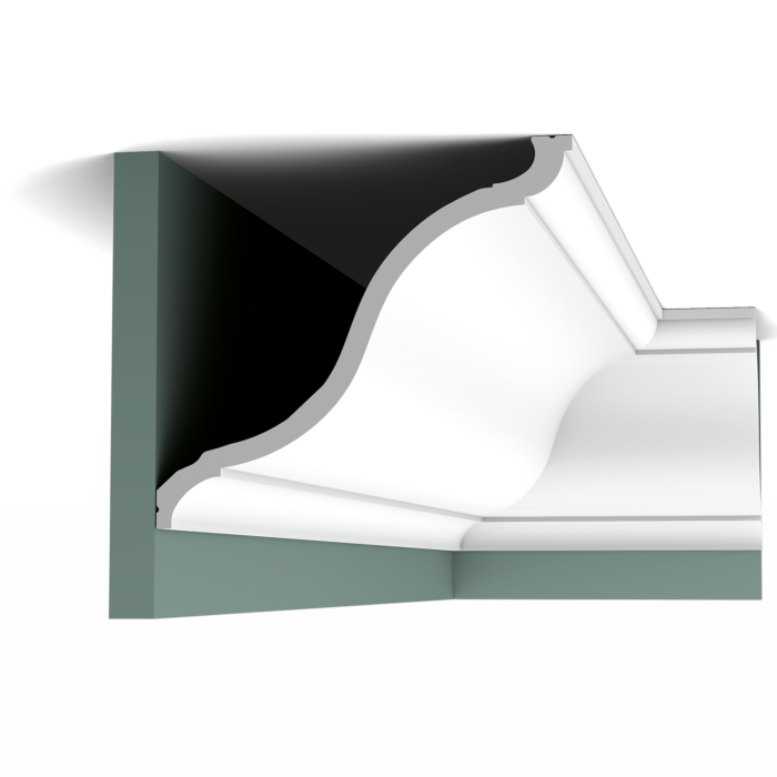 C335 карниз полиуретан 200 x 22,2 x 20,2