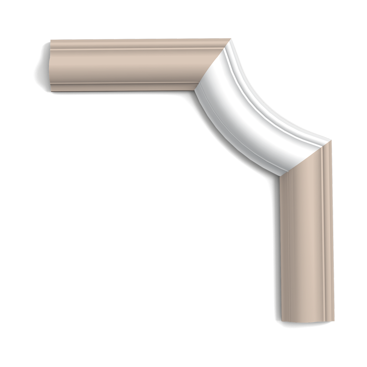 P801C угловой элемент к молдингу 19,8 x 11 x 2,6