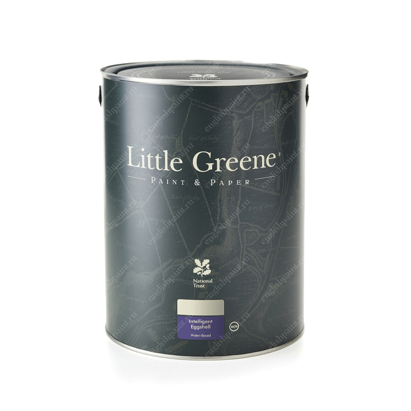 Краска в/э акриловая полуматовая белая Литтл Гр5 л, Intelligent Eggshell, Little Greene